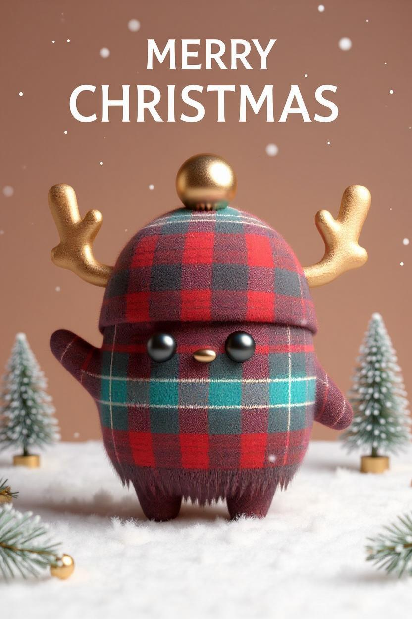 Reindeer McTavish Card